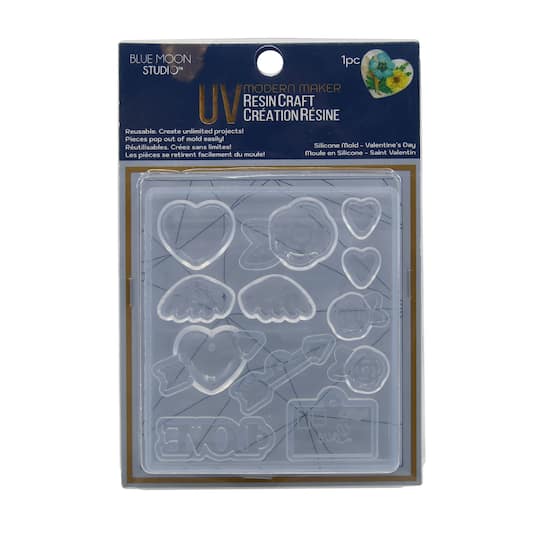 Blue Moon Studio™ UV Resin Craft Valentine's Day Silicone Mold